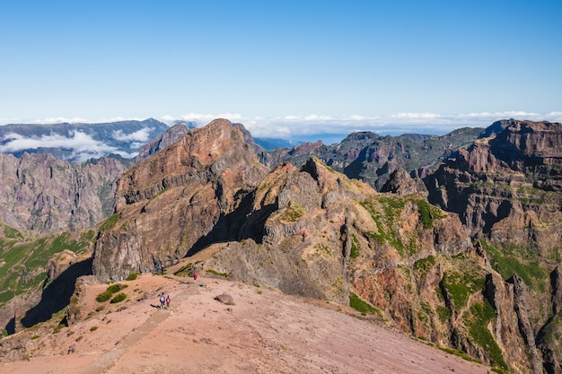 Trekking do Pico do Arieiro ao Pico Ruivo, Ilha da Madeira, Portugal