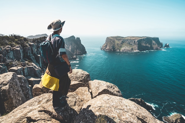 Trekking na Península de Tasman