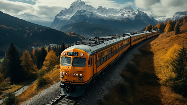 tren en el ferrocarril