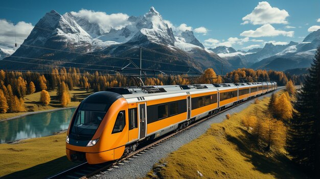 tren en el ferrocarril