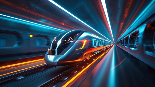 El tren del futuro supera el túnel