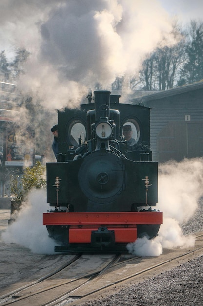 Tren de vapor antiguo