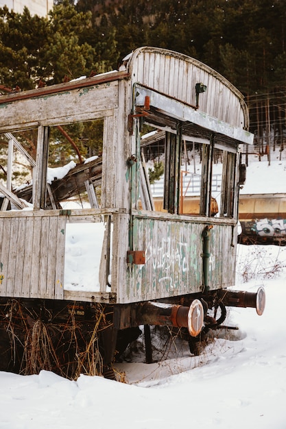 Trenes abandonados