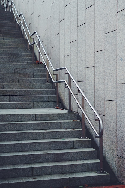 Treppe auf der Straße