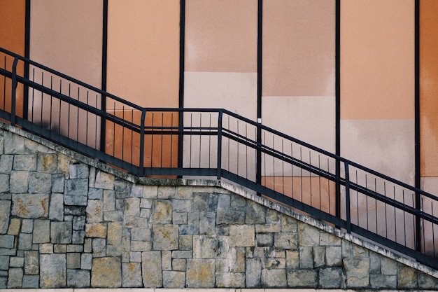 Treppe auf der Straße