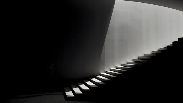 Treppe in der Nacht