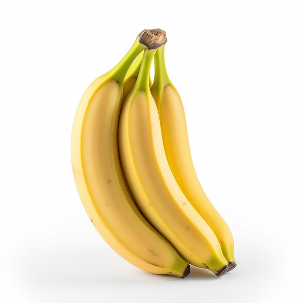 Três bananas com a palavra " um " na parte de baixo.