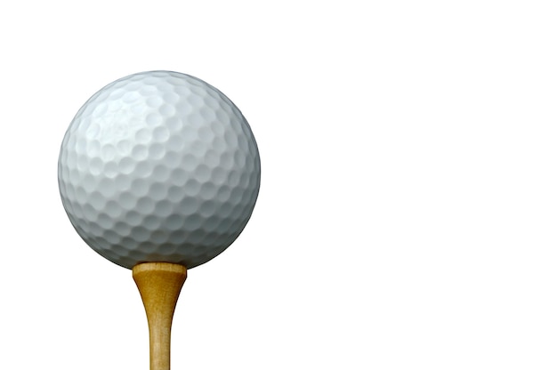 Três bolas de golfe