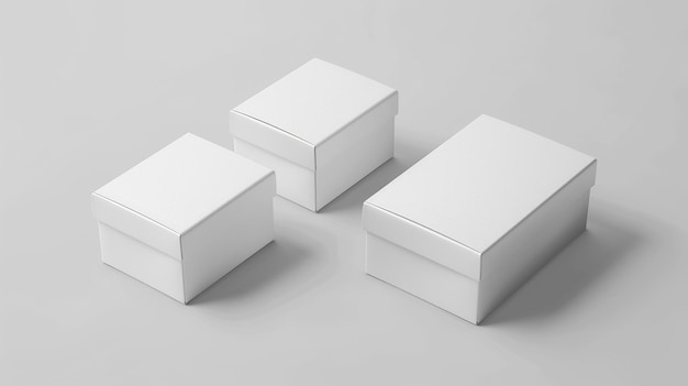 tres cajas blancas con una que dice " x " en la parte inferior