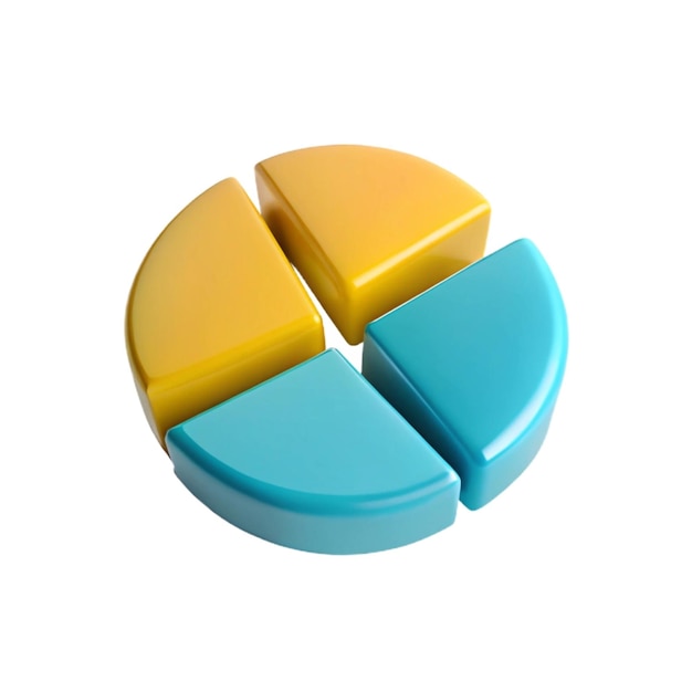 Três círculos coloridos com um que diz " azul e amarelo "
