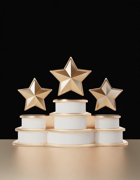 três estrelas prêmios prêmio de ouro evento cena cerimônia estrela