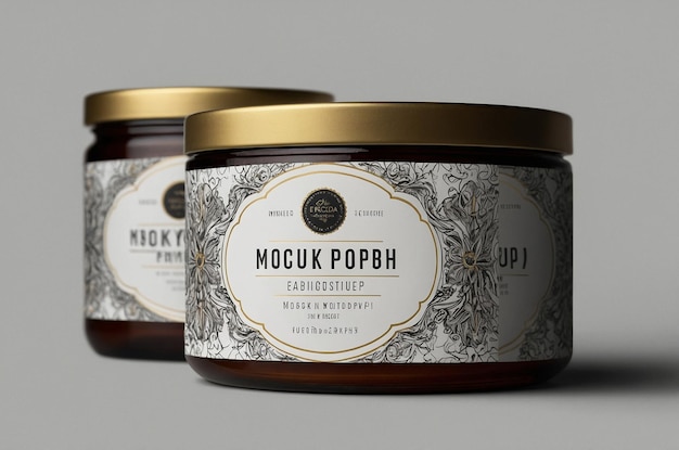 Três garrafas pequenas de pom pom pom kosher