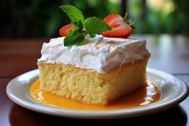 Tres Leches mexicano bolo Pastel de Leches