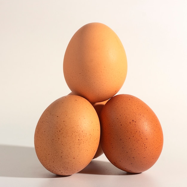Foto três ovos