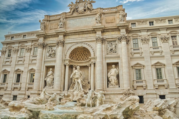 Trevi-Brunnen Rom Italien Europa