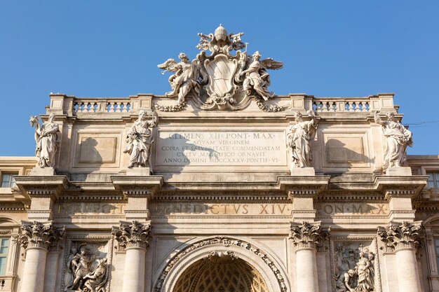 Trevi-Brunnendetails in Rom Italien