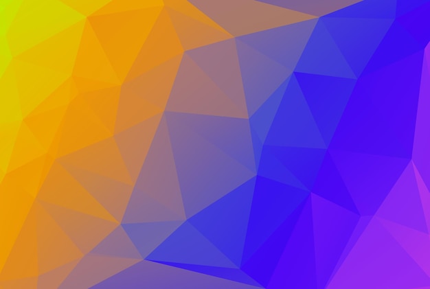 Triángulo patrón polígono multicolor textura forma abstracta ilustraciones de fondo