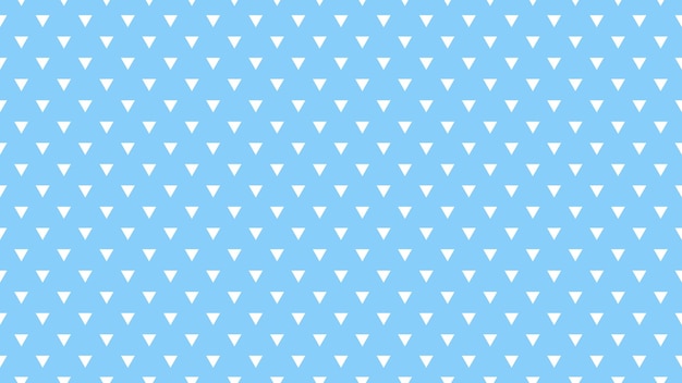 Triângulos de cor branca sobre fundo azul claro