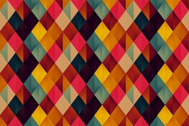 Triángulos y formas angulares colorido fondo abstracto con elementos geométricos