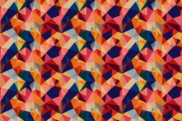 Triángulos y formas angulares colorido fondo abstracto con elementos geométricos