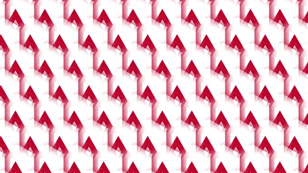 triángulos rojos sobre un fondo blanco.