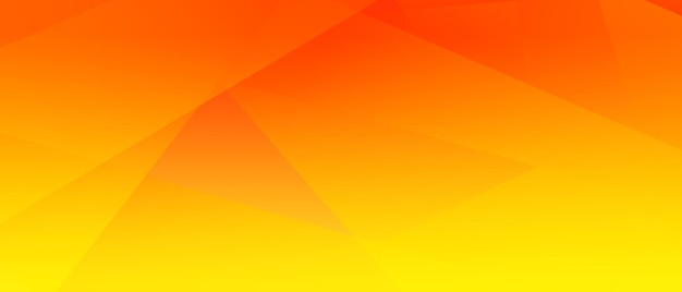 Triángulos transparentes que se superponen sobre un fondo de gradiente naranja y amarillo