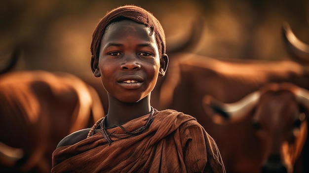 Tribus africanas Retratos íntimos y poderosos que capturan la belleza y la diversidad del Cu tradicional