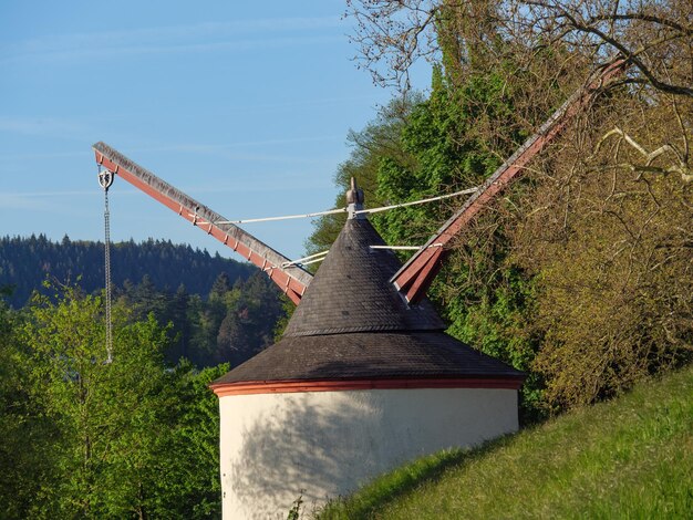 Foto trier en el río mosela.