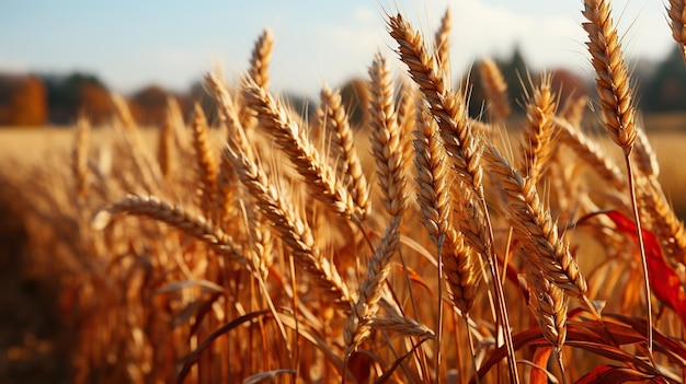 trigo de fondo trigo cultivo trigo cultivo de grano trigo planta de trigo espigas de trigo patrón de trigo