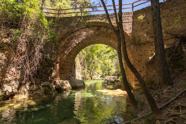 Trilhas com vistas maravilhosas da Sierra De Cazorla Espanha Conceito de turismo de natureza