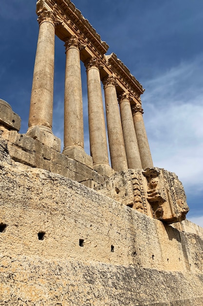 Trilithon, mrgalith-Steine am Jupiter-Tempel in Baalbeck