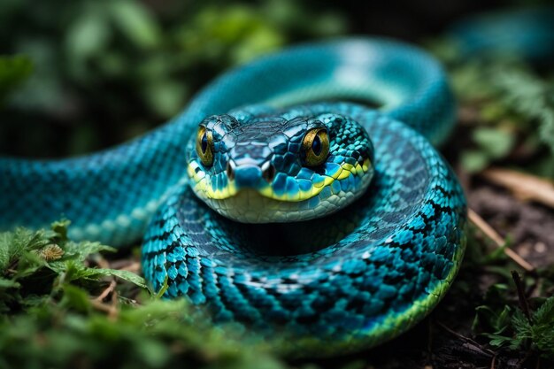 Trimeresurus trigonocephalus, víbora de las fosas de Sri Lanka