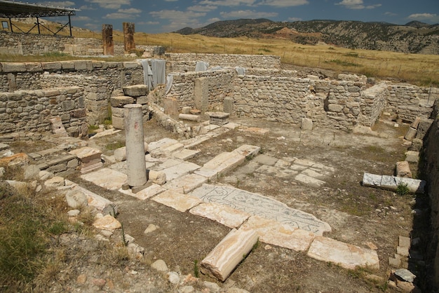 Tripolis auf der Mäander-Altstadt in Denizli Turkiye