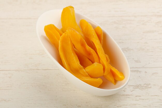 Trockene Mango-Chips