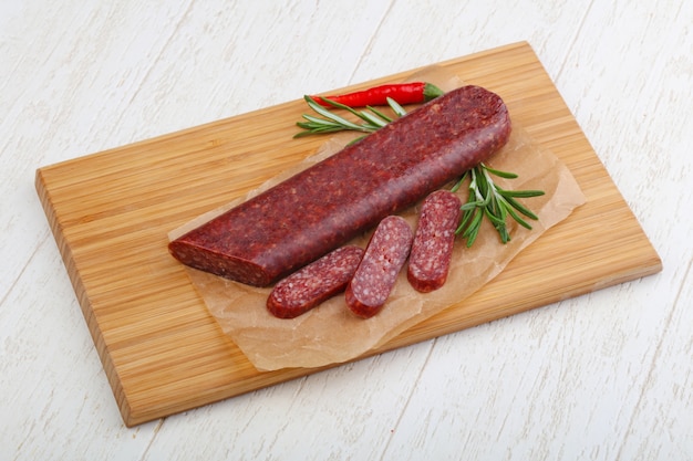 Trockene Salami