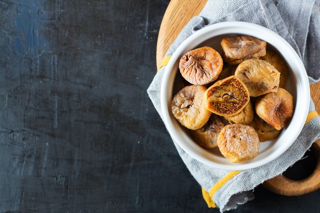 Trockenfrucht Feigen süßes natürliches Dessert