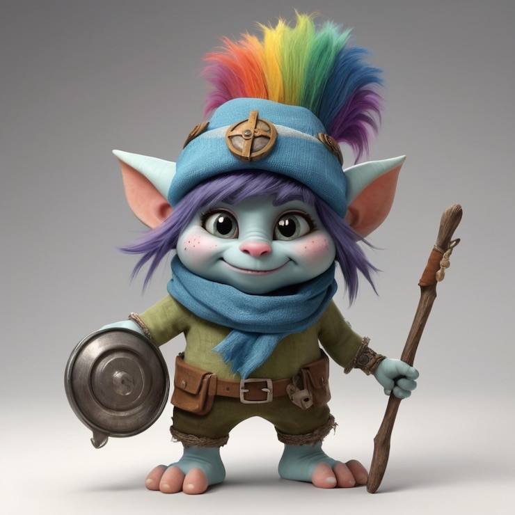 Foto trolls animados