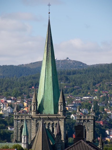 Foto trondheimin (noruega)