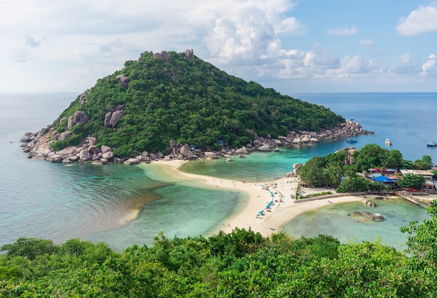 Tropeninsel in Thailand, Nang Yuan-Insel.