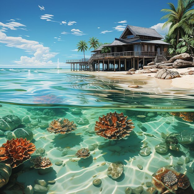 tropical_island_coral_reef_long_wharf_jetty_pier_tropica