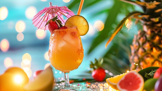 Tropical Temptations Alimentos y bebidas con temática vacacional