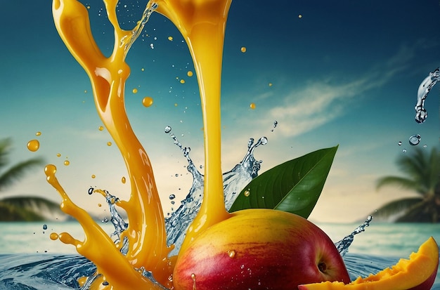 Tropical Triumph Mango-Saft-Splash