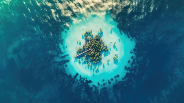 trópico maldivas ilha aérea pacífica paisagem liberdade cena bela natureza papel de parede foto