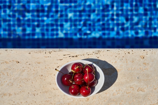 Tropische Sommerferien und köstliche Imbisse