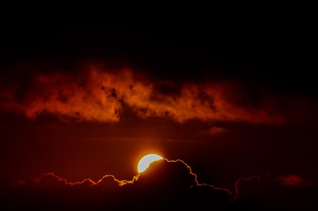 tropischen Sonnenuntergang