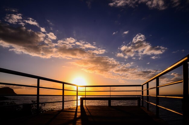 tropischen Sonnenuntergang