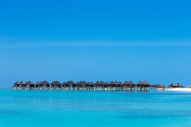 Tropischer Strand auf den Malediven