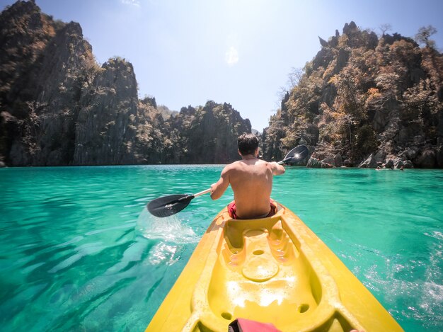 Tropischer Strand in Coron, Philippinen