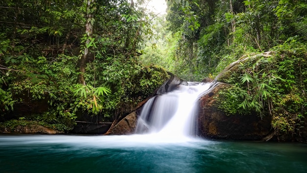 Tropischer Strom in den Dschungeln von Thailand