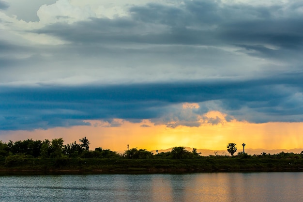 trovão tempestade céu Chuva nuvens